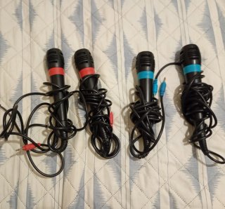 4 Micrófonos para PlayStation 2