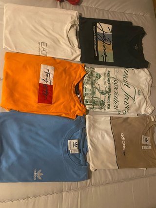 Lote de 6 Camisetas Varias Marcas Talla M