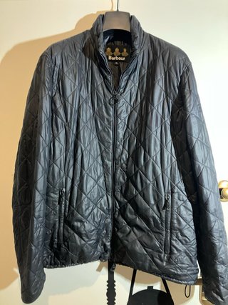 Chaqueta Barbour Negra Acolchada XL