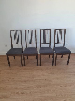 Set de 4 Sillas de Comedor
