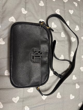Bolso Bandolera Negro Ralph Lauren
