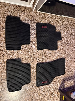 Alfombrillas de goma Originales VW Golf tcr o gti