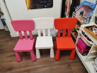 Set de 3 sillas IKEA Mammut
