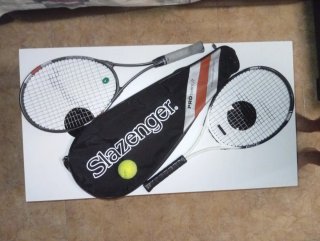 2 Raquetas de Tenis Slazenger con Funda