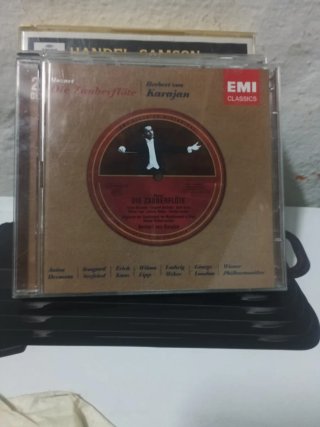CD Mozart: Die Zauberflöte - Karajan
