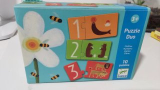 Puzzle Duo Djeco - Números