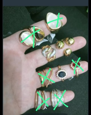 Anillos de mujer dorados