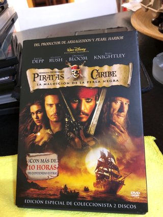 DVD Piratas del Caribe: La Maldición Perla Negra