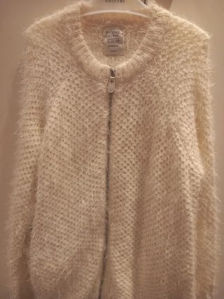 Chaqueta Bershka color hueso Talla L