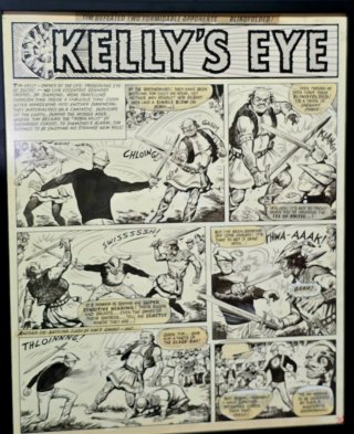 Página de Cómic Original: Kelly's Eye