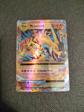 Carta Pokémon M Charizard EX