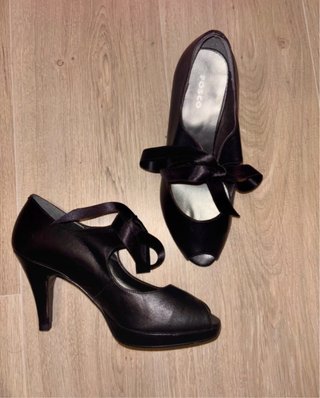 Zapatos de tacón negros Fosco