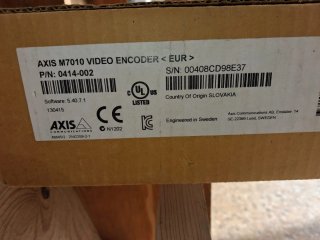 Video Encoder Axis M7010