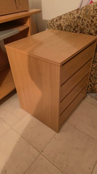 Cajonera de madera