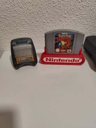 Nintendo 64. Pokémon Stadium y Transfer Pak