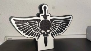 Cartel LED Luminoso Warhammer 40.000