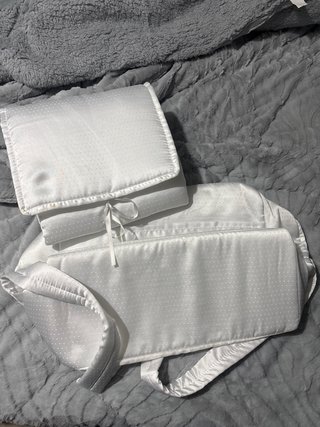 Mochila y Cambiador de Bebé Blanco