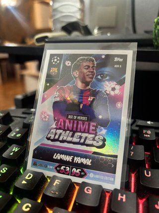Carta Topps Lamine Yamal Age of Heroes