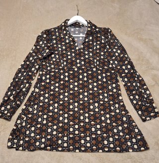 Vestido Retro Estampado
