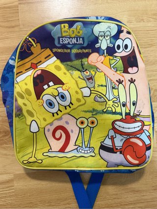 Mochila Infantil Bob Esponja