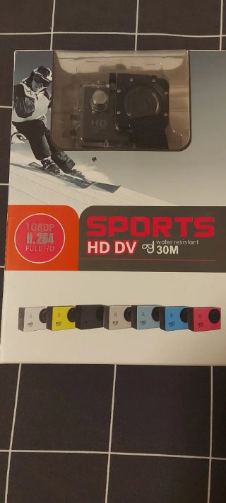 Cámara Deportiva Sports HD DV