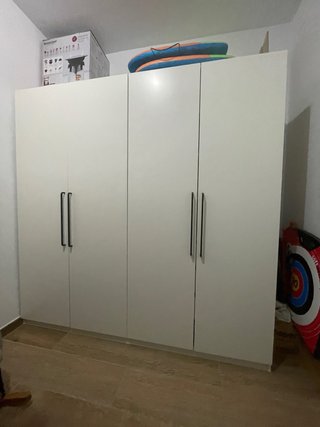 Estructura y puertas Armario PAX IKEA Blanco