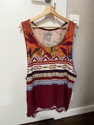 Camiseta Bershka Estampada