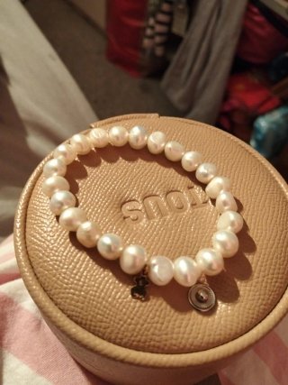 Pulsera Tous de Oro 18k y Perlas