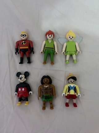 Set de 6 Muñecos Playmobil Kinder Disney