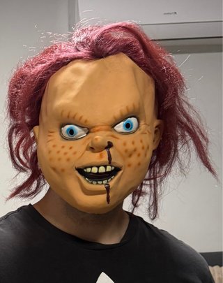 Máscara de Chucky de látex para adulto