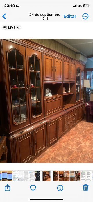 Mueble de Comedor de Madera