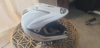 Casco Enduro Blanco