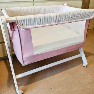 Minicuna de Colecho Rosa