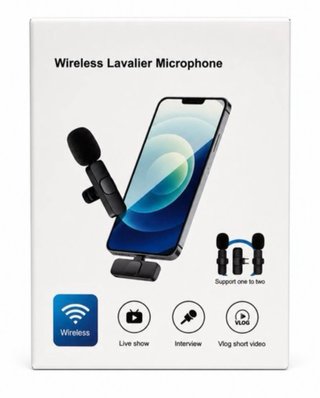 Micrófono Inalámbrico Lavalier para iPhone