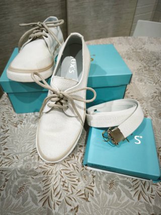 Zapatos de Comunión Lux's con Cinturón a juego.