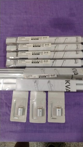 Raíles para cortinas Ikea Kvartal
