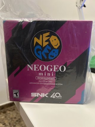 Neo Geo Mini 40 aniversario SNK consola retro