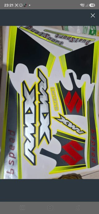 Kit Pegatinas Suzuki RMX Originales