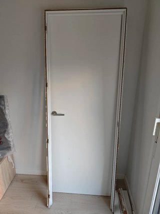 Puerta Lacada en Blanco