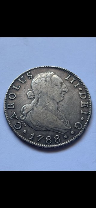 8 Reales 1788 (MBC-/MBC)) Sevilla Carlos III