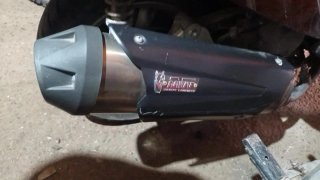 Tubo de escape Mivv para Suzuki Burgman 200