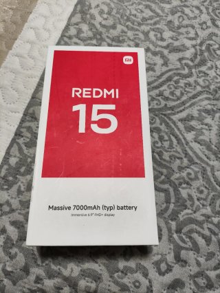 Xiaomi Redmi 15 8G/256GB, nuevo y precintado negro