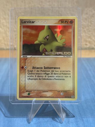 Carta pokémon: Larvitar 52/106 STAMPED italiano