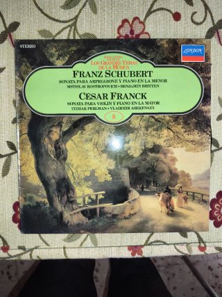 Vinilo Franz Schubert y César Franck
