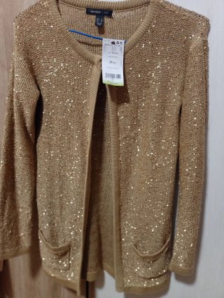 Cardigan con brigi brigi especial navidades