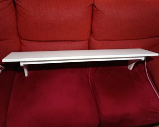 Estantería de cocina blanca