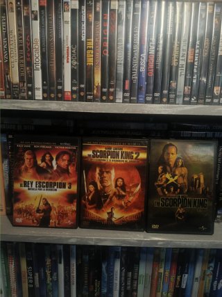 Trilogía El Rey Escorpión DVD