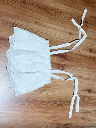 Camiseta Blanca Tirantes Regulables