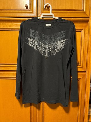 Camiseta manga larga Energie negra