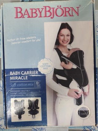 Mochila Portabebés BabyBjörn Miracle